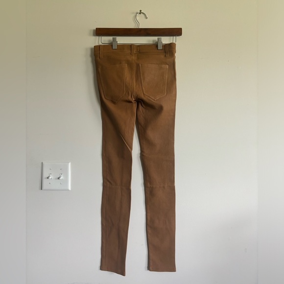 Current‎ Elliot Lamb leather exterior skinny pants size 0/25 - Picture 8 of 8